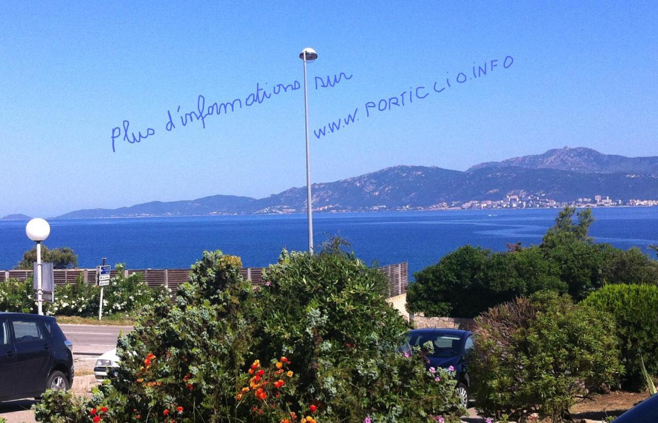 Vue Mer Panoramique Plage 50M Porticcio Corse エクステリア 写真