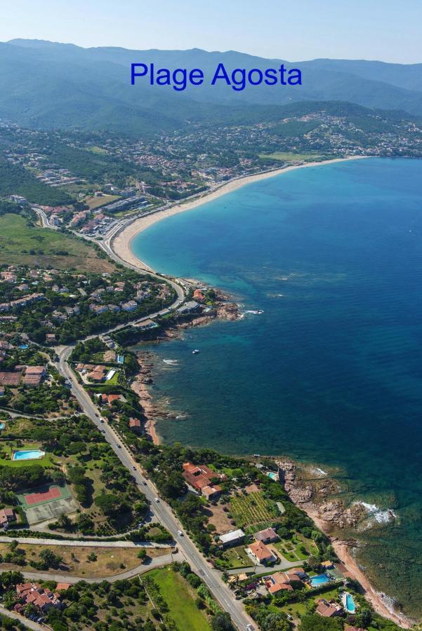 Vue Mer Panoramique Plage 50M Porticcio Corse エクステリア 写真