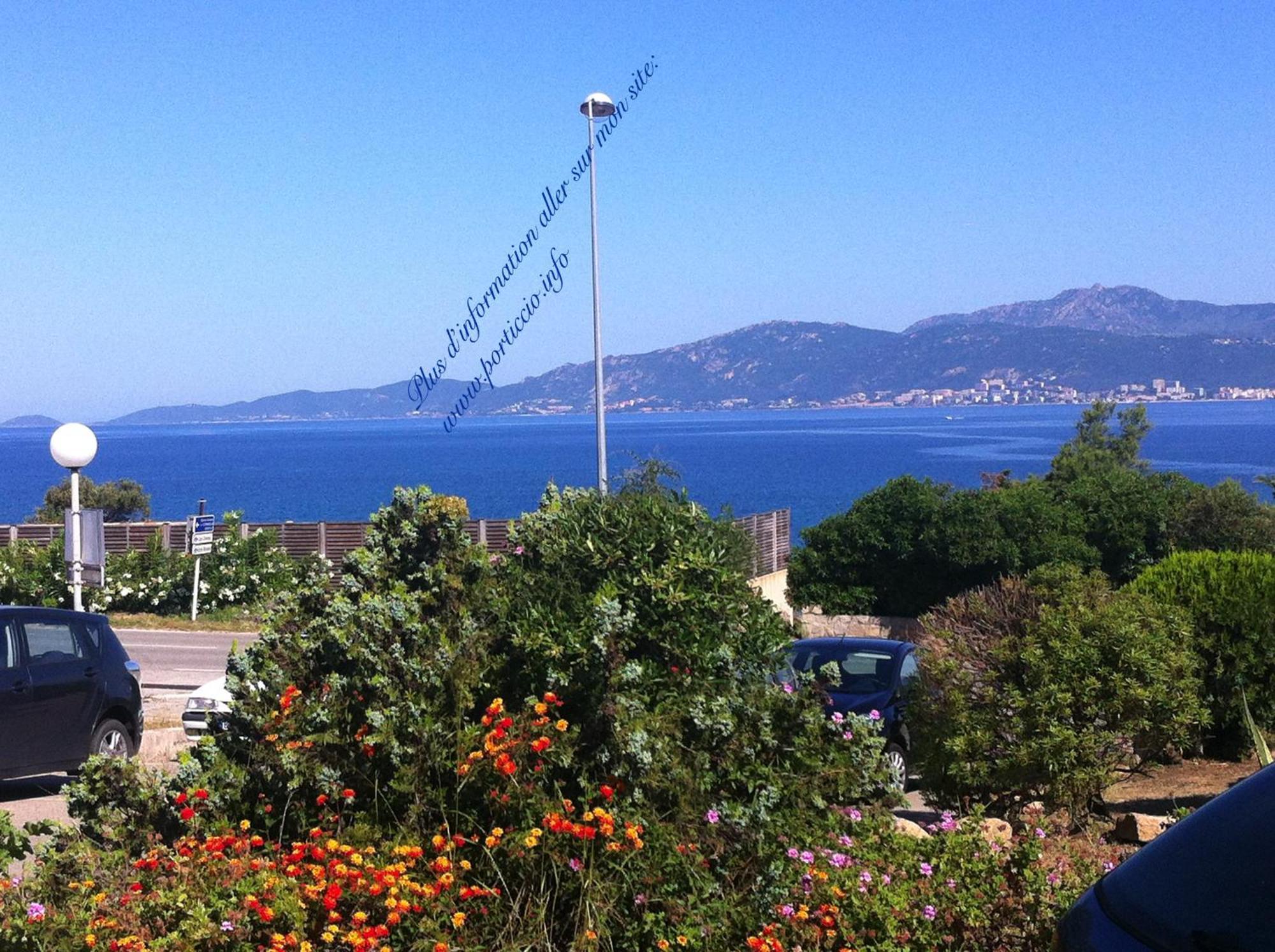 Vue Mer Panoramique Plage 50M Porticcio Corse エクステリア 写真