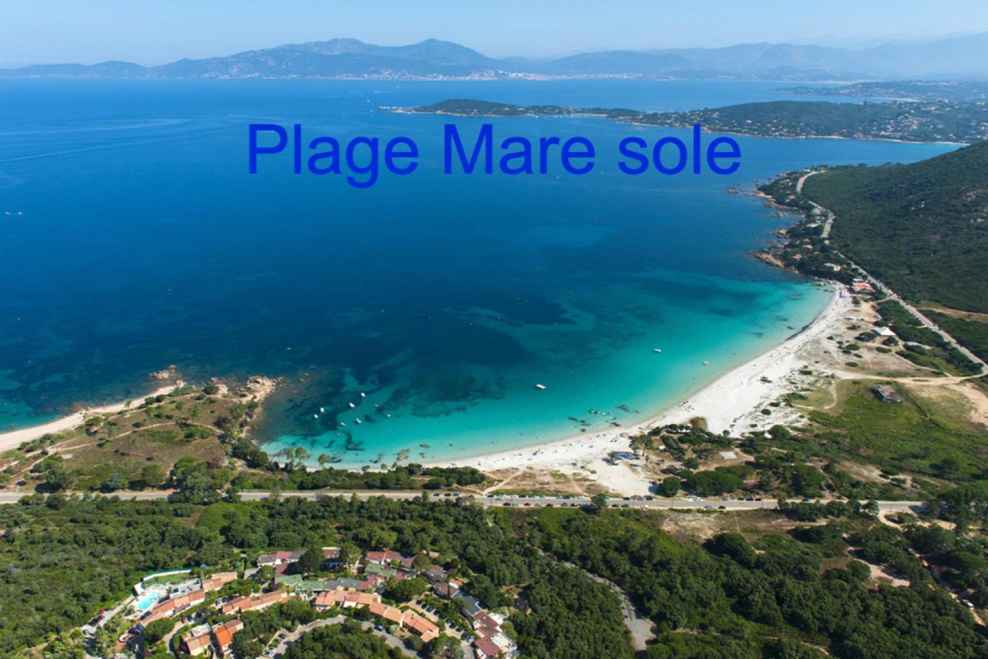 Vue Mer Panoramique Plage 50M Porticcio Corse エクステリア 写真